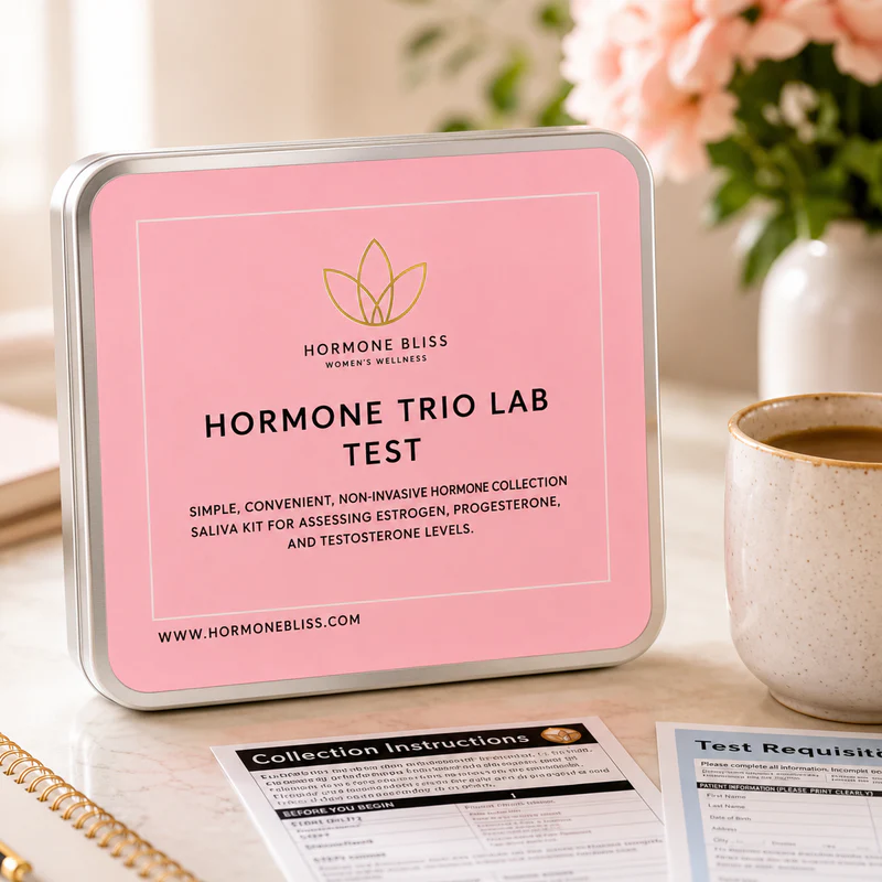 Hormone Bliss at-home hormone trio lab test kit